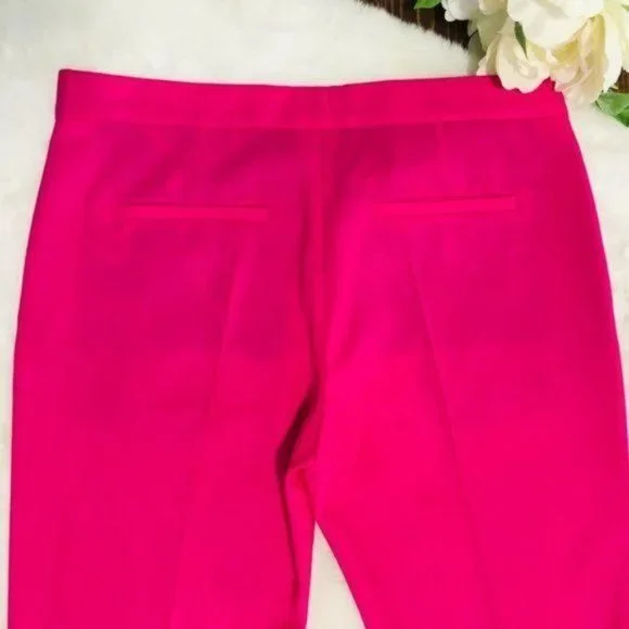 PS PAUL SMITH Wool Pant Straight Leg‎ Trouser Fuchsia Made in Portugal, 4-6